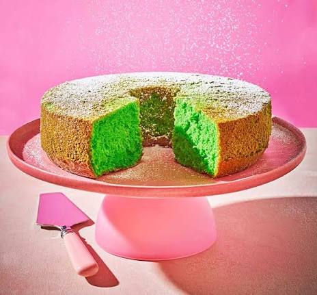 Pandan Chiffon Cake